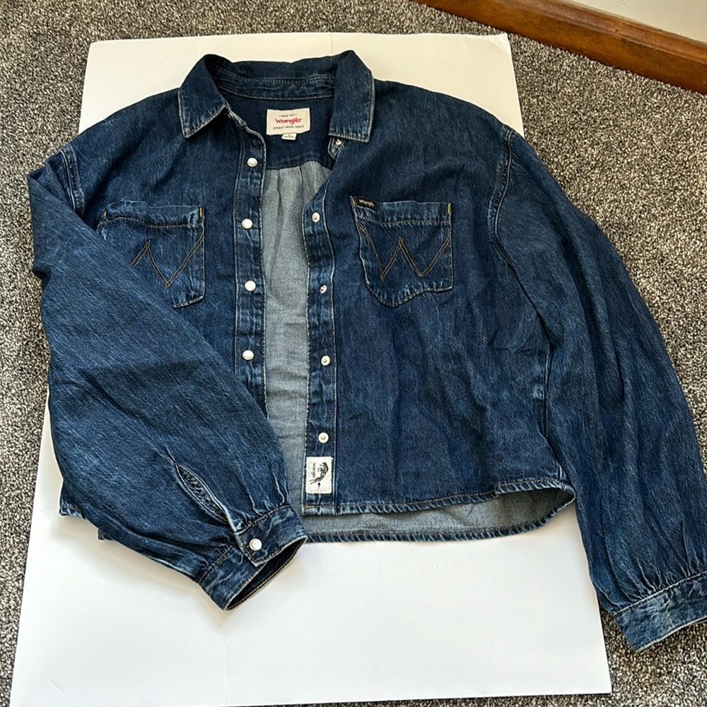 Wrangler Denim Snap Button Jacket